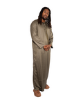 Modest Forever Olive Green Thobe — heavyweight modest thobe (view 1)